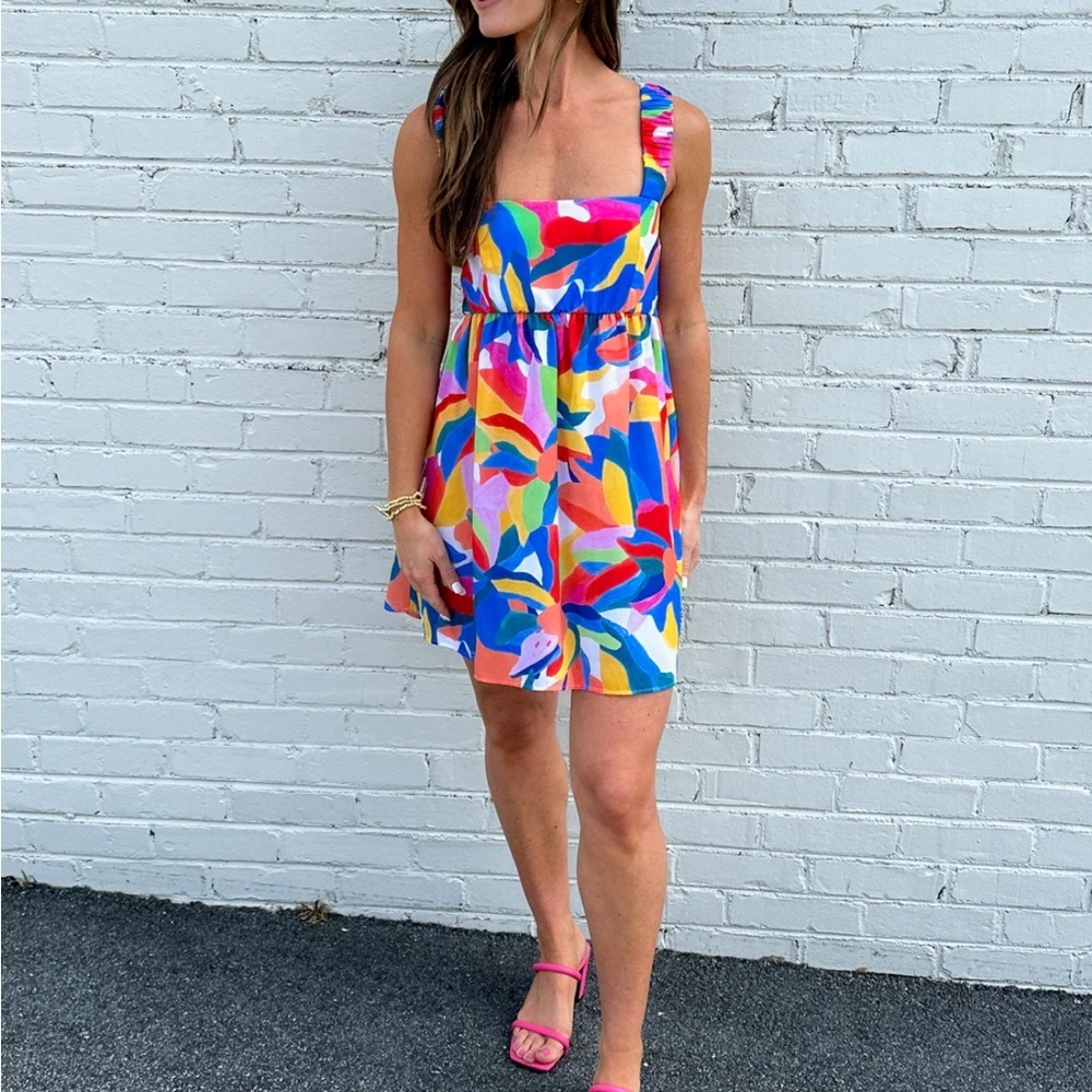 👗✨ Just a Fling Dress – Size Large (NWOT • Sold Out • With Pockets) - Picture 2 of 9